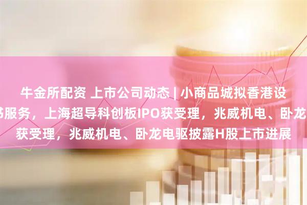 牛金所配资 上市公司动态 | 小商品城拟香港设立子公司提供公司秘书服务，上海超导科创板IPO获受理，兆威机电、卧龙电驱披露H股上市进展