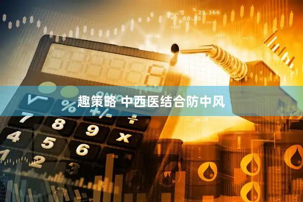 趣策略 中西医结合防中风